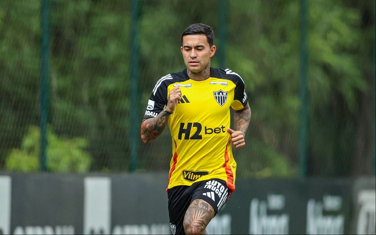 Dudu foi escolhido para ser titular do Atlético